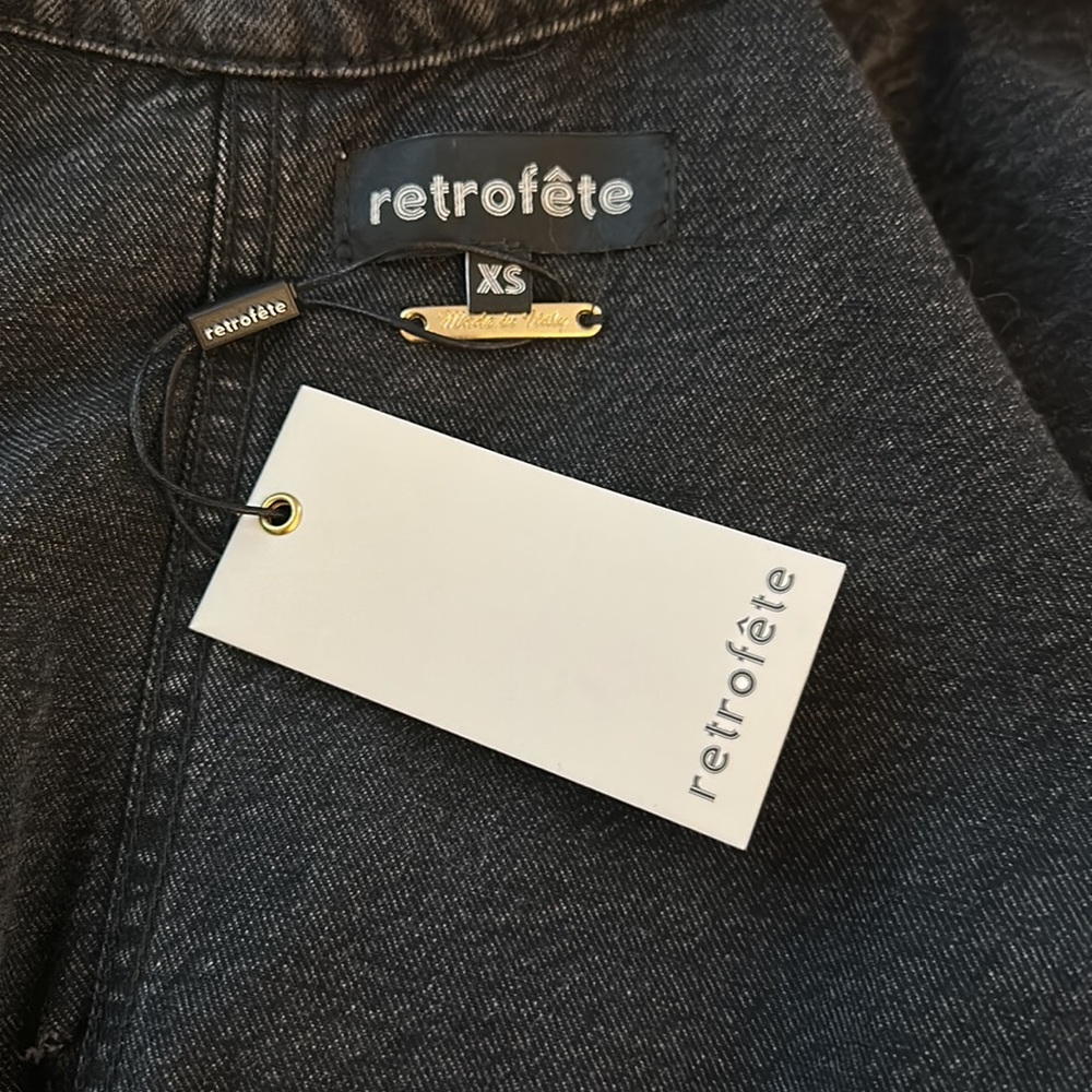 Retrofete REVOLVE Miley Onyx denim dress - Picture 5 of 6